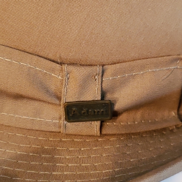 VINTAGE Adam Canvas Rain Fedora GUC - Picture 11 of 13